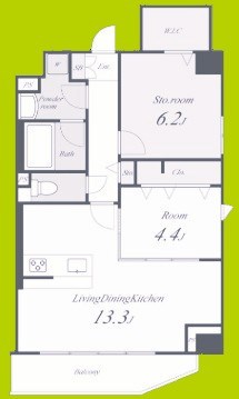 フォレスタ櫻 間取り