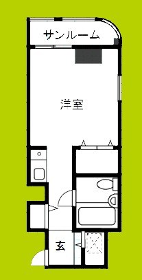 メランジュ天王寺東  間取り