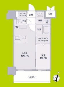 Ｌｏｕｉｓ　Ｒｅｓｉｄｅｎｃｅ　弁天町 間取り