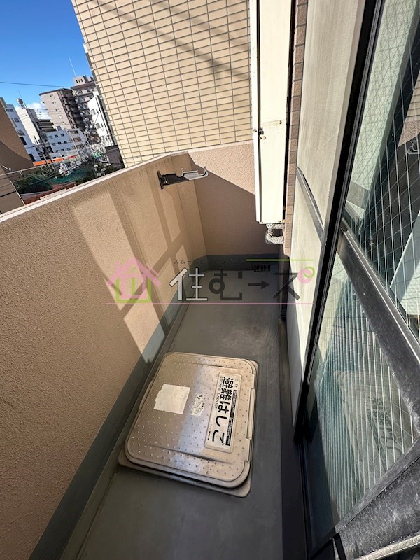 プレサンス難波WEST ベランダ