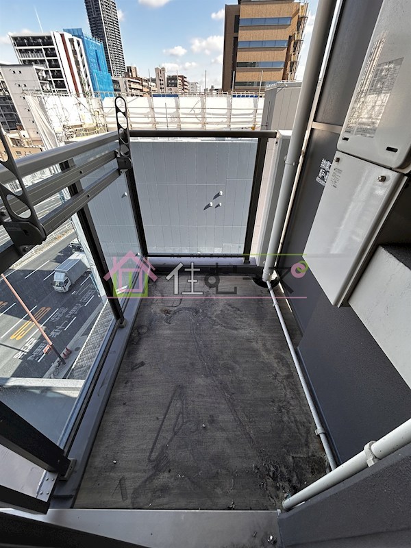 エグゼ難波WESTリバー ベランダ