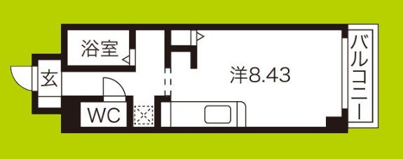 セレブコート新北野 間取り図