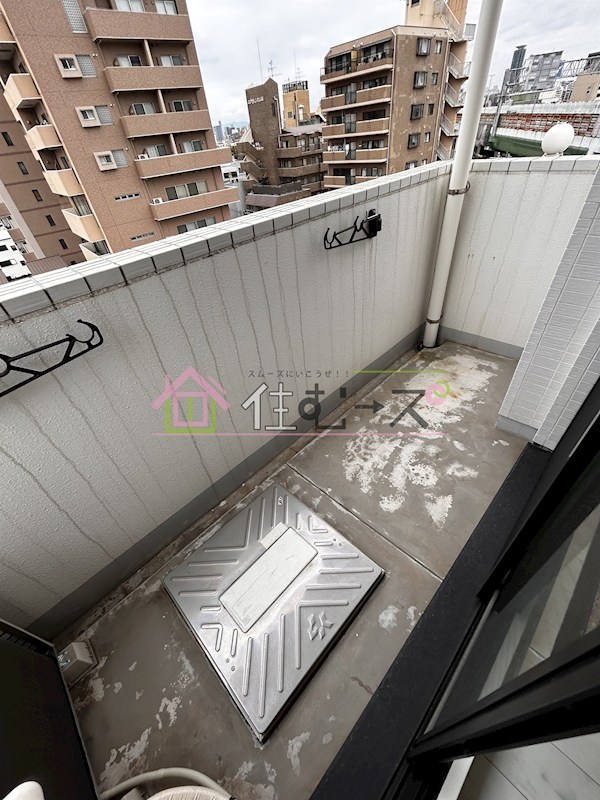 ブルービー田辺駅前 ベランダ