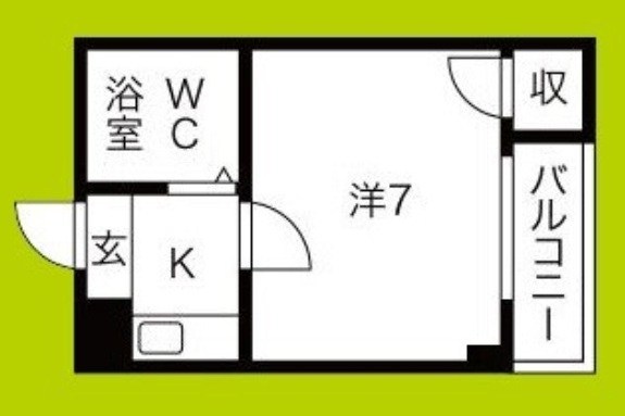 コスモレジデンス墨江 間取り