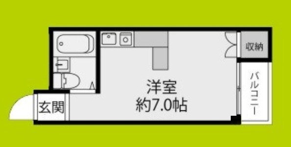 エクラ東住吉 間取り