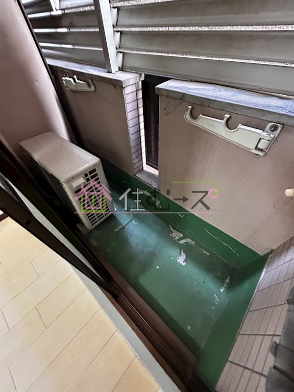 エクラ東住吉 ベランダ