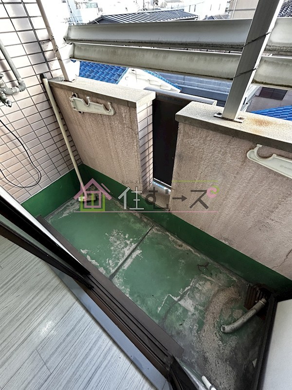 エクラ東住吉 ベランダ