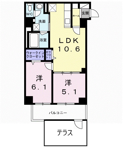 九条３丁目マンション 間取り
