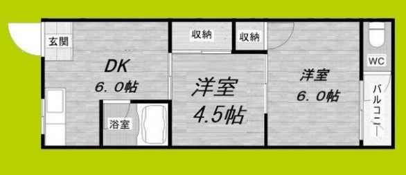 中道マンション 間取り