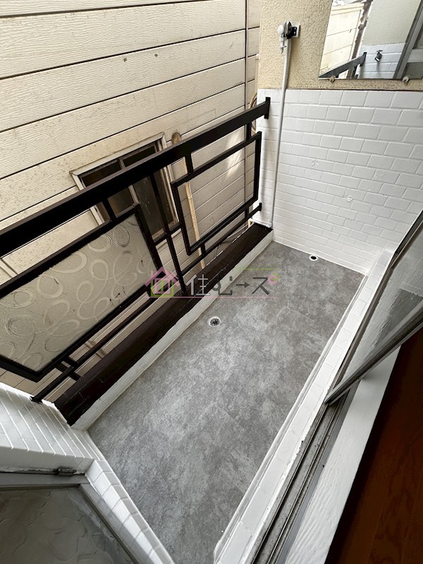 中道マンション ベランダ