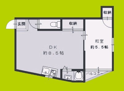 山栄マンション 間取り
