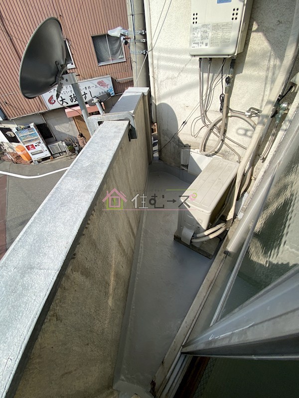 山栄マンション ベランダ