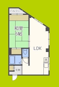 トチタテビル 間取り