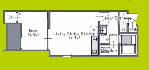 モアナ墨江 間取り