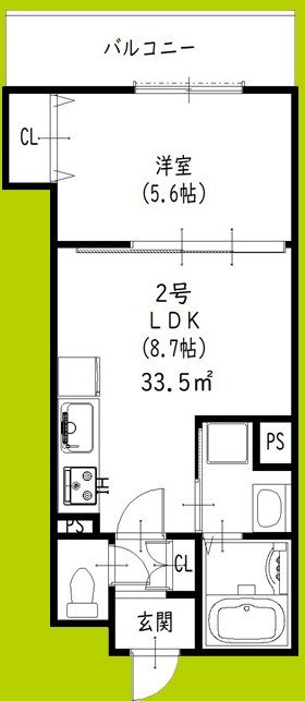 クリエオーレ菊水町 間取り