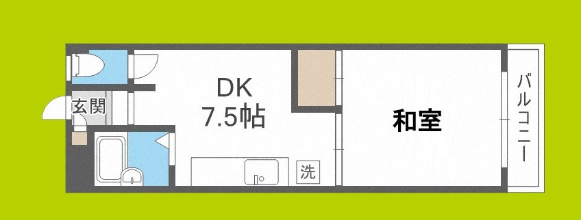 サンシャイン中野Ⅱ 間取り