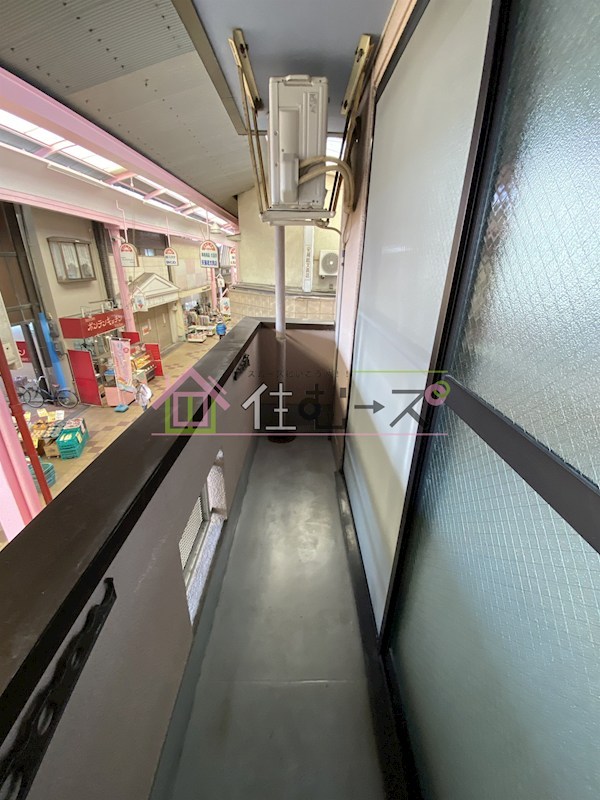 サンシャイン中野Ⅱ ベランダ