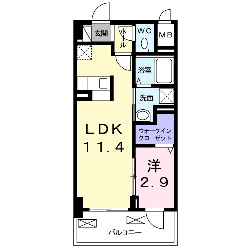 トレスオハス　稲葉荘 間取り