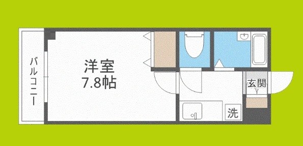 緑橋大発マンション 間取り
