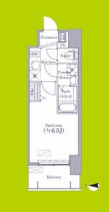 エスリードレジデンス ザ・グラン大阪ノア 間取り図
