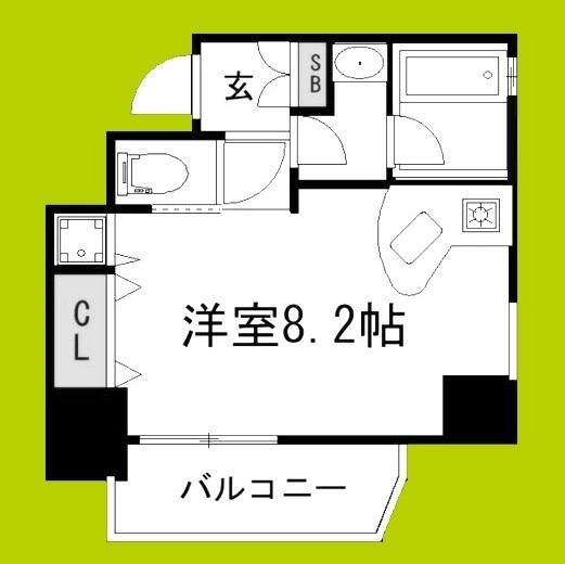 クレイドル上町Ⅱ 間取り