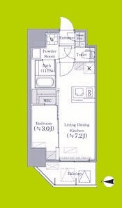 エスリードレジデンス ザ・グラン大阪ノア 間取り図