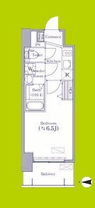 エスリードレジデンス ザ・グラン大阪ノア 間取り図