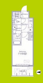 エスリードレジデンス ザ・グラン大阪ノア 間取り図