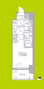 エスリードレジデンス ザ・グラン大阪ノア 間取り図