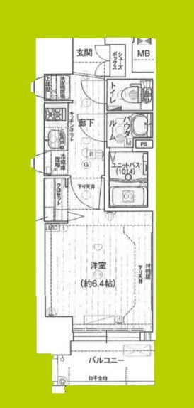 ララプレイス大阪福島アビリテ 間取り