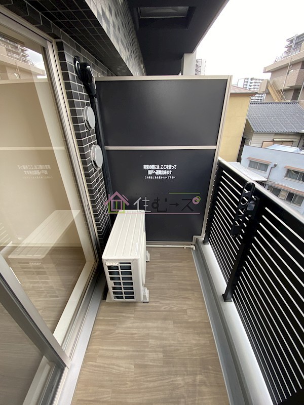 ララプレイス大阪福島アビリテ ベランダ