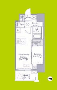 エスリードレジデンス ザ・グラン大阪ノア 間取り図