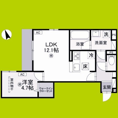 トリシア千躰 間取り