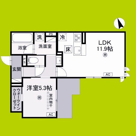 トリシア千躰 間取り