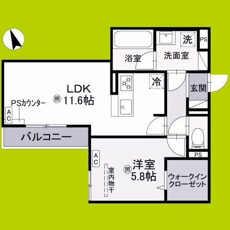 トリシア千躰 間取り