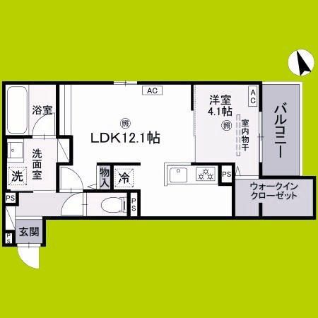 トリシア千躰 間取り