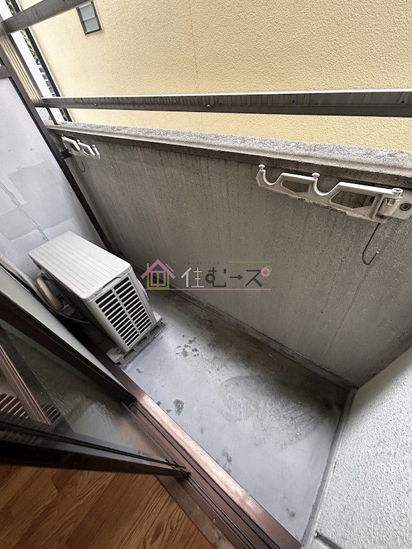 セヴィア城東 ベランダ