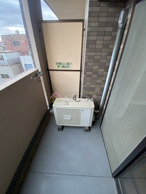 プレサンス御幣島ステーションフロント ベランダ