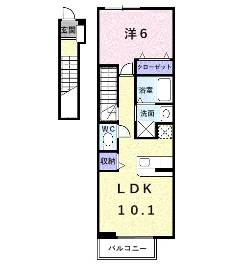 アイリィー　ビュー 間取り