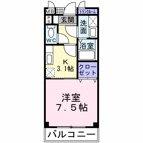 サングレイスⅡ 間取り