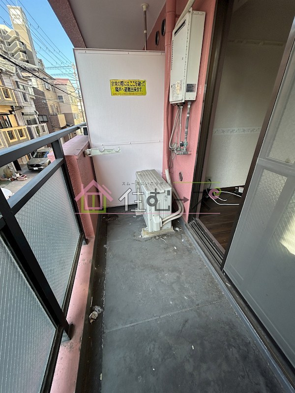 井上マンション ベランダ