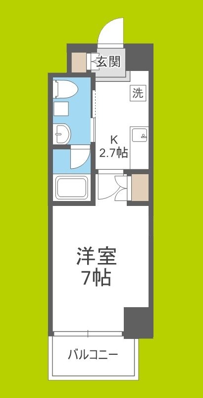 パウゼ東天満 間取り