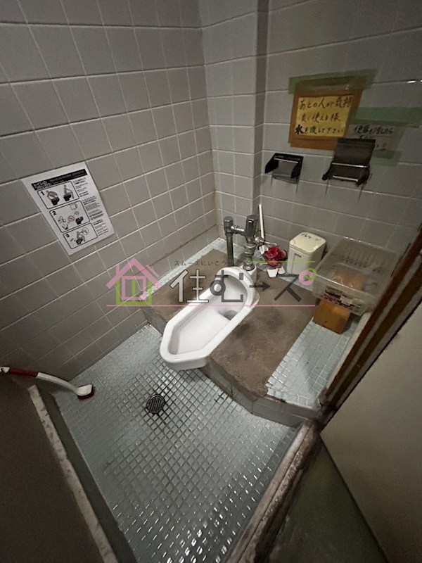 グローアメ村ビル ベランダ