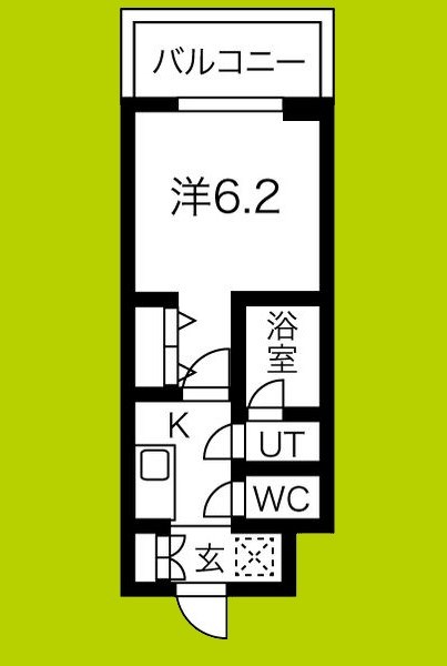スプランディッド難波 間取り