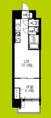 仮）AND　TERRACE文の里 間取り