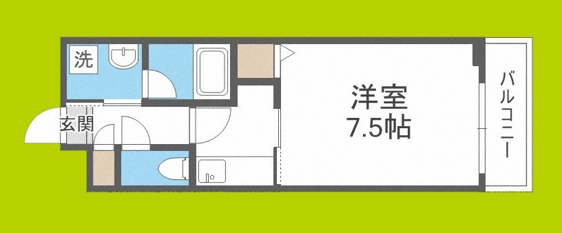 グランシス難波西 間取り