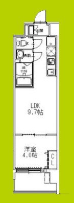 仮）AND　TERRACE文の里 間取り