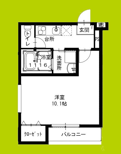フジパレス堺鳳駅北イースト 間取り