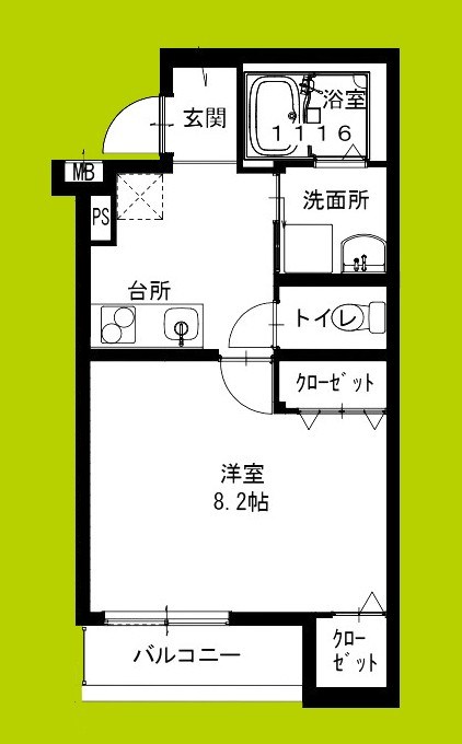 フジパレス堺鳳駅北イースト 間取り