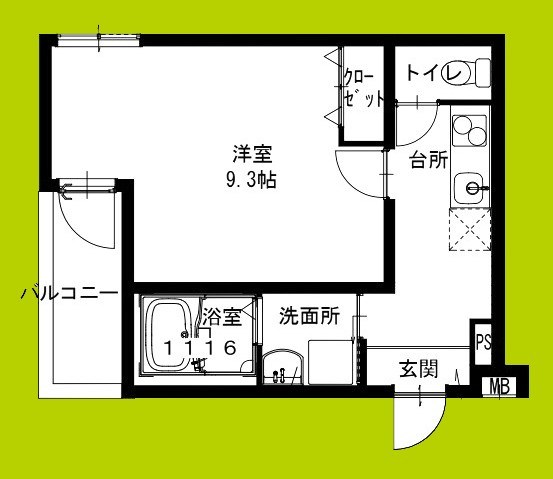 フジパレス堺鳳駅北イースト 間取り